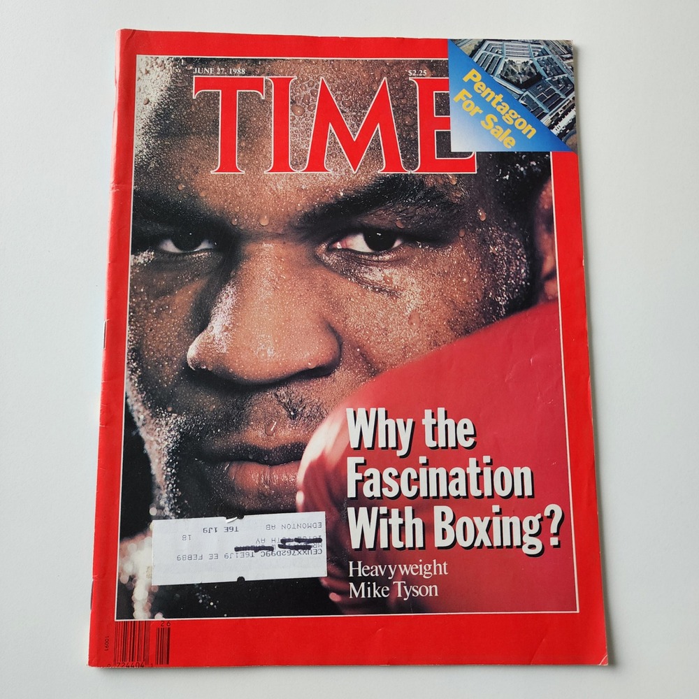TIME Magazine June 27 1988 Mike Tyson Boxing‎ Vintage Sports News Pentagon 80s